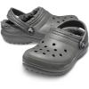 Crocs Unisex-Child Classic Lined Clog(Slate Grey/Smoke)