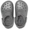 Crocs Unisex-Child Classic Lined Clog(Slate Grey/Smoke)