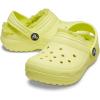 Crocs Unisex-Child Classic Lined Clog(Sulphur)