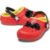 Crocs Unisex-Child Classic Lined Disney Clogs, Mickey and Minnie Mouse Shoes and Slippers(Mickey Mouse)