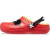Crocs Unisex-Child Classic Lined Disney Clogs, Mickey and Minnie Mouse Shoes and Slippers(Mickey Mouse)