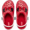 Crocs Unisex-Child Classic Lined Disney Clogs, Mickey and Minnie Mouse Shoes and Slippers(White/Multi Minnie Mouse)