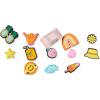 Crocs Unisex’s Jibbitz Shoe Spirit Girls Multi Pack, Charms for Teens(Pink and Yellow Summer)