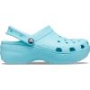 Crocs Women’s Classic Platform Clog(Pure Water)