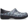 Crocs Women’s Neria Pro II Clogs, Slip Resistant Work Shoes for Women(Black/Ice Blue)