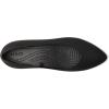Crocs Women’s On the Clock Work Flats, Slip Resistant Work Shoes for Women, LiteRide Comfort(Black)