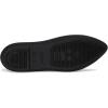 Crocs Women’s On the Clock Work Flats, Slip Resistant Work Shoes for Women, LiteRide Comfort(Black)