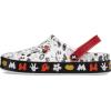 Crocs unisex-adult womens Mickey Off Court Clog(White)
