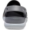 Crocs unisex-child girls Literide 360 Clog(Black/Slate Grey)