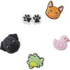Crocs 5-Pack Animal Shoe Charms | Jibbitz(Animal Luv 5-Pack)