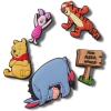 Crocs 5-Pack Disney Shoe Charms | Jibbitz(Winnie The Pooh 5-Pack)