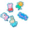 Crocs 5-Pack Peppa Pig Shoe Charms | Jibbitz(Peppa Pig 5-Pack)