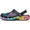 Crocs Classic Disney Rainbow Clog (Toddler)(Rainbow/Black)