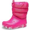 Crocs Classic Neo Puff Boot (Toddler)(Candy Pink)