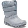 Crocs Classic Neo Puff Boot (Toddler)(Light Grey)