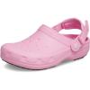 Crocs Classic Work Clog Unisex Shoes(Pink Tweed)