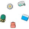 Crocs Jibbitz 10-Pack Shoe Charms | Jibbitz(Camper Trailer)