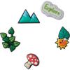 Crocs Jibbitz 10-Pack Shoe Charms | Jibbitz(Explore 5-Pack)