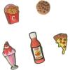 Crocs Jibbitz 10-Pack Shoe Charms(Good Eats)
