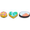 Crocs Jibbitz 3-Pack Shoe Charms | Jibbitz(I Love Earth)