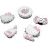 Crocs Jibbitz 5-Pack Hello Kitty and Friends Shoe Charms(Sparkly Hello Kitty)