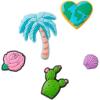 Crocs Jibbitz 5-Pack Trendy Shoe Charms | Jibbitz(Tropical Luv)