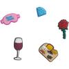 Crocs Jibbitz 5-Pack Weekend Shoe Charms | Jibbitz(Ladies Night 5-Pack)