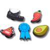 Crocs Jibbitz Food – Stylish Shoe Charms – Synthetic Material – Jibbitz Packs Shoe Charms – One-of-a-kinds Food Number One Chef 5-Pack One Size One Size
