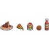 Crocs Jibbitz Food – Stylish Shoe Charms – Synthetic Material – Jibbitz Packs Shoe Charms – One-of-a-kinds(Food Please 5-Pack)