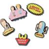 Crocs Jibbitz Packs for Shoes, and Sandals – Beautiful Accessory, Colorful Charms, and Constructed with Synthetic Material(Beavis and Butthead)