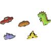Crocs Jibbitz Shoe Charms – Super Fun Kids Multi Pack, Crocs Charms for Girls and Boys(Young Boy Cartoons 5-Pack)