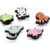 Crocs Jibbitz Shoe Charms – Wild Animal Multi Pack, Crocs Charms for Girls and Boys(Cute Ocean Animals)