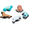 Crocs Jibbitz Shoe Charms – Wild Animal Multi Pack, Crocs Charms for Girls and Boys(Sea Creatures 5-Pack)