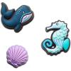 Crocs Jibbitz Shoe Charms – Wild Animal Multi Pack, Crocs Charms for Girls and Boys(Under The Sea)