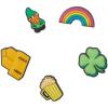 Crocs Jibbitz Symbols & Saying(St. Patricks Day 5-Pack)