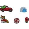 Crocs Jibbitz Symbols & Saying(Xmas 5-Pack)