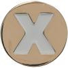 Crocs Jibbitz(Gold Letter X)