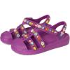 Crocs Kids’ Classic Fisherman Sandals(Grapeberry)