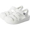 Crocs Kids’ Classic Fisherman Sandals(White)