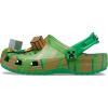 Crocs Kids’ Classic Minecraft Clogs(Multi Green)