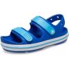 Crocs Kids’ Crocband Cruiser Sandals(Blue Bolt Venetian Blue)