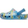 Crocs Kids Stitch Classic Clogs for Kids – Ethylene Vinyl Acetate – Round Toe Design – Pivot Heel Strap(Stitch/Floral)
