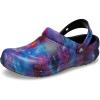 Crocs Unisex Adult Bistro Graphic Clogs(Black/Black)