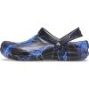 Crocs Unisex Adult Bistro Graphic Clogs(Black/Lightning)