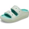 Crocs Unisex Adult Classic Cozzzy Towel Sandals, Fuzzy Slippers and Slides(Plaster)