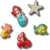 Crocs Unisex Disney Princess Character Collection Multi Packs Princess Ariel 5 Pack