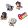 Crocs Unisex Jibbitz Shoe Charms Multi-Packs Boys Characters Collection Gundam One Size