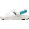 Crocs Unisex-Adult Classic All Terrain Sandals(White/Multi)