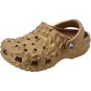 Crocs Unisex-Adult Classic Geometric Clog(Bronze)