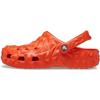 Crocs Unisex-Adult Classic Geometric Clog(Lava)